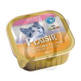 Plaisir Kitten Chatons Sütlü Yaş Mama Tavuklu Yavru Kedi Konservesi