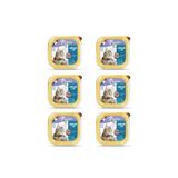 Plaisir Morina Balıklı Pate Kısırlaştırılmış Ve Yetişkin Kedi Yaş Maması 100 Gr X 6 Adet
