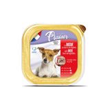 Plaisir Pate 150gr Sığır Etli Yetişkin 8adet Yaş Köpek Maması