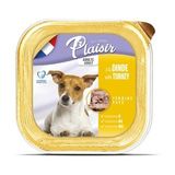 Plaisir Pate 4x150 gr Hindi Etli Yetişkin Yaş Köpek Maması