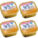 Plaisir Pate Kitten Yavru 8x100 gr Tavuklu Sütlü Kedi Yaş Konserve Maması