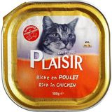 Plaisir Pate Rich Tavuk Etli Yaş 100 gr Kedi Maması