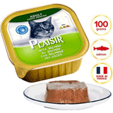 Plaisir Pate Somon Etli Adult Plaisir Yaş 12x100 gr Kedi Maması