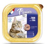 Plaisir Pate Tuna Balık Etli Özel 12x100 gr Yaş Kedi Maması