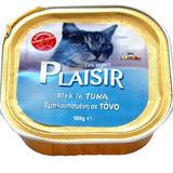 Plaisir Pate Tuna Etli Yaş 100 gr Kedi Maması