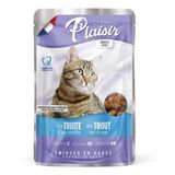 Plaisir Pouch Alabalıklı Karidesli 100 gr Kedi Maması