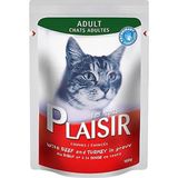 Plaisir Tavuk Etli 6x100 gr Yavru Kedi Konserve Pouch