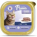 Plaisir Ton Balıklı Kedi Yaş Maması 100 gr - 6 Lı Paket