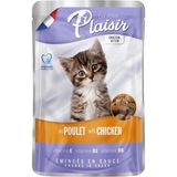 Plaisir Yavru Kediler için Plaısır Tavuklu Konserve 100 Gr Premium Kalite Lezzetli Mama