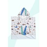 Plaj Havlusu Bebek Çocuk Panço 4-6 Marine
