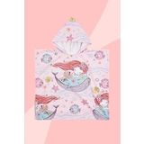 Plaj Havlusu Bebek Çocuk Panço 4-6 Mermaidson
