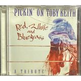 (Plak Değildir Cd Dir) Cd Pickin' On Toby Keith Red, White And Bluegrass Cd