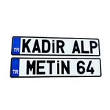 Plaka, Karavan Plakası, Dekor Plaka
