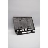 Plakam54 BLACK MAMBA SİYAH PLEKSİ MOTOR PLAKALIĞI