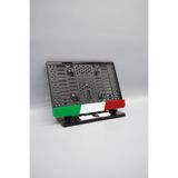 Plakam54 Italya Renkleri 3D Kabartmalı Pleksi Motor Plakalığı
