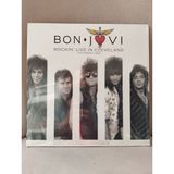 Plakperest Bon Jovi – Rockin’ Live In Cleveland - 2018 Avrupa Basım 33 Lük Lp Plak (Jelatininde)