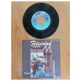 Plakperest Boney M - Felıcıdad / Margherıta 1980 Almanya Basım 45 Lik Plak
