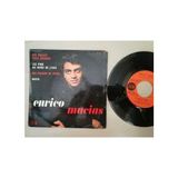 Plakperest Enrıco Macıas -S’ıl Fallaıt Tout Donner/les Pıns Du Bord De L’eau 1964 Fransa Basım 4 Şarkı Ep Plak