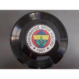 Plakperest Fenerbahçe Armalı Dekorluk 45 Lik Plak Kurumsal Logo