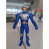 Plakperest Japon Kamen Rider Figürü / Accel Rider Hero - 11 cm Boyunda 2009 Bandai Yapımı 2.el