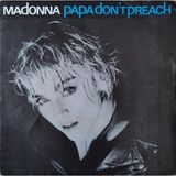 Plakperest Madonna - Papa Don’t Preach- 1984 Fransa Basım 45 Lik Plak
