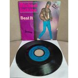 Plakperest Mıchael Jackson - Beat It - 1983 Fransa Basım 45LIK Plak-2.el