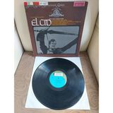 Plakperest Miklós Rózsa – El Cid Original Soundtrack - 1961 Ingiltere Basım Albüm 33 Lük Plak Lp