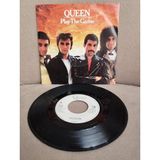 Plakperest Queen – Play The Game - 1980 Hollanda Basım 45 Lik Plak