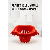 Planet 12LT Kovaya Uyumlu Sıkma Aparatı, Pratik ve Güçlü Kullanım - Antrasit - Seçenek 1