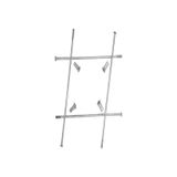 Planet 5 Uyumlu Jant Teli 138-4 Planet 5 18 Düz Çivi Baş 36 Lı Paket Gri