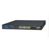 Planet PL-FGSW-1822VHP 16 Port 10/100TX Poe+ 2 Port Gigabit 2 Port SFP 300W Poe Switch