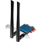 Planet PL-WTL-5800BE Wi-Fi 7 2 Antenli Intel Chip Setli PCI Express Kablosuz Ağ Adaptörü
