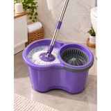 Planet Spin Mop Classic 19 Litre Döner Başlıklı Temizlik Seti - Mor