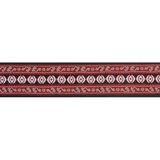Planet Waves 50A13 Henna Desenli Dokuma Gitar Askısı (5 Cm Genişlik - Orta Seviye) | Etnik Kına Deseni, Yumuşak Konforlu Dokuma Ve Güvenli Deri Uçlar