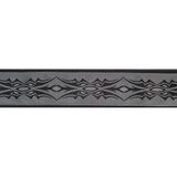 Planet Waves 50F06 Gitar Askısı Tribal (5 cm) | Etnik Desen - Siyah Beyaz - Şık