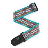 Planet Waves 50G09 Gitar Askısı Hootenanny Sunset (5 Cm) | Retro Tarz - Renkli Dokuma - 60'Lar Stili