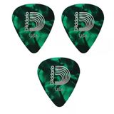 Planet Waves Daddario 1CAP4-GR 3 Adet Gitar Pena 0.70 mm Yeşil Medium