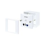 Planet WNAP-W2200 300MBPS 802.11N Wireless In-Wall Poe Access Point