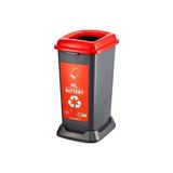 Planet Yeni Recycler Geri Dönüşüm Çöp Kovası 70LT Pil