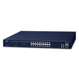 Planet Yönetilebilir Gigabit Switch (Managed Gigabit Switch) 16-port 10/100/1000Base-T