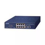 Planet Yönetilmeyen Gigabit Ethernet 10/100/1000 Tam Çift Yönlü Poe Üzerinden Güç Raf Kurulumu 1U 8 Bağlantı Noktalı 10/100/1000T 802.3At +