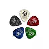 Planetwaves 1Cap7-10 Pena Assorted Pearl Celluloid Gitar Pena 10 Adet Extra Heavy 869720413893