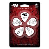 Planetwaves 1CWH610JS Joe Satriani 10 Adet Beyaz Heavy Pena