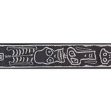 PlanetWaves 50PLJS01 50 mm Lock Js Skull N Bones Gitar Askısı