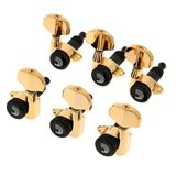 Planetwaves Pwat333l Planetwaves Pwat333l Elektro Gitar Kulağı, 3+3, Gold