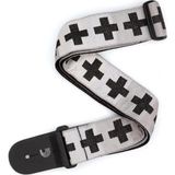 Planetwawes GİTAR ASKISI DOKUMA CHECKERED CROSSES