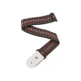 Planetwawes Planet Waves 50G01 Gitar Askısı Hootenny Style 2 (5 cm) | Retro Tarz - Renkli Dokuma - 60'lar Stili