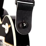 Planetwawes Planet Waves PW-SLS-01 Evrensel Gitar Askı Kilidi - Siyah (Profesyonel Aksesuar) | 360 Derece Hareket Kabiliyeti, Çek-Bı