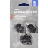 Planetwawes Planet Waves PWEEP102 Elips Gitar Askı Pimi - Siyah (Aksesuar) | Eliptik Tasarım ile Askı Kaymasını Önleyen Güvenli Yapı