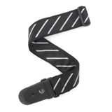 Planetwawes Planet Waves T20W1409 Woven Gitar Askısı - Tie Stripes Black/Grey (Aksesuar) | Klasik Çizgili Tasarım, Dayanıklı Jacquar